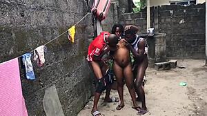 Hey, why couldn't you resist fucking those two massive hood dicks?