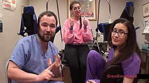 Tampa University entrance physical featuring Kitty Catherine in a lively scene.