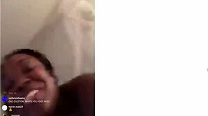 I am Instagram girl 33, showing off my big ebony ass and tits