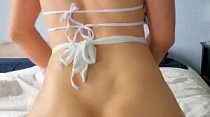 Adorable Trans Woman Plays with Cute Toys