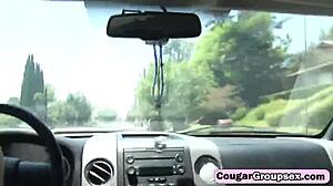 naughty cougars in wild foursome