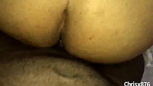 So, you think this amateur bbw with big ass can handle soft doggystyle riding on a monster black cock? Let's see the close-up ebony homemade action!