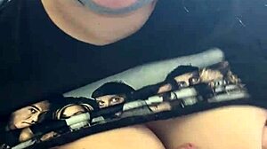 TITS OUT POV BLOWJOB WITH INTENSE SUCKING