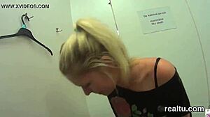 adorable czech chick seduced and banged in pov at shopping centre