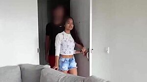 Petite Colombian Cheater Anal Fucked!