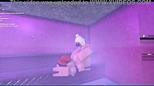 A nice quickie with a fan featuring monster cock in big ass.