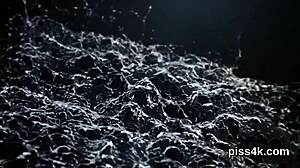 Nice lezzie girls get covered in pee and squirt 😍