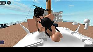 i'm suckin jah's big white cock so hard on the titanic. it's makin me gag and wanna creampie deepthroat.