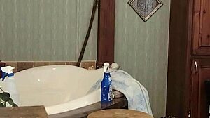 Darcy Cumming At Home With Intense Cumshot!