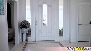 Two housewives face horny milf cocks in foursome