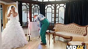 vip4k freaky gardener catches me masturbating in the garden