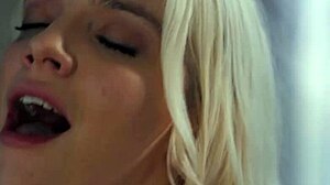 blonde kenna james dives into muff with milana ricci after bathroom seduction?