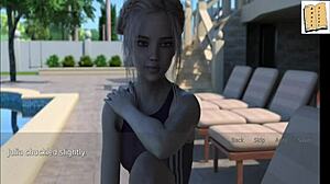 a wife and her stepmother share family moments