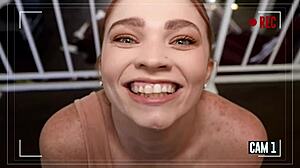 Mofos - Ryan Keely Puts On Lingerie And High Heels Then Slides Panties To Ride Big Cock!