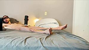 i stroke my cock with vibrating toy