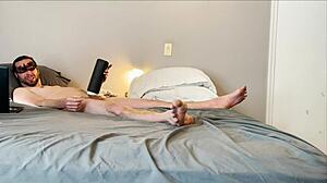 i stroke my cock with vibrating toy