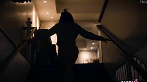 Paranoid wife suspects teen 18+ babysitter with big tits 😈