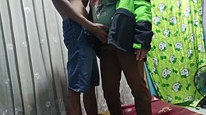 i pranked the delivery girl into fucking when she brought food