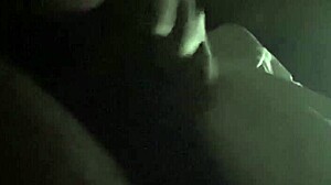 I'm watching this bitch swallow my cum. She keeps sucking my cock after cumshot.