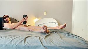 i stroke my cock with vibrating toy