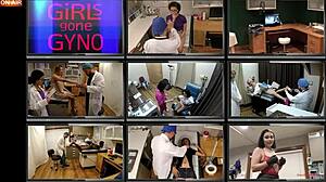 Nurse Aria Nicole gets fucked in exam room