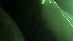 I'm watching this bitch swallow my cum. She keeps sucking my cock after cumshot.