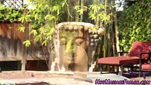 Masseuse Gives Handjob And Blowjob