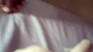 After watching porn with my girlfriend, she left for an urgent call, leaving me alone with my sex doll.