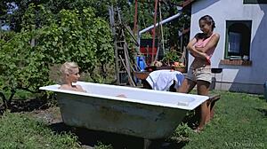 Nesty And Shrima Lesbian Muff Diving