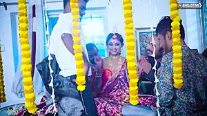 gangbang suhagarat with besi indian wife and four husbands backstage