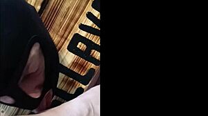 I feel humiliated as my mistress's slave in bdsm session