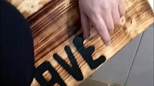 I feel humiliated as my mistress's slave in bdsm session