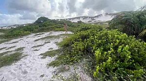 I vazou online, shaved, bent over for doggystyle and face fuckin' mah big clit