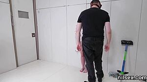 Spicy Teen 18+ Brought In Anus Assylum For Awkward Treatment!