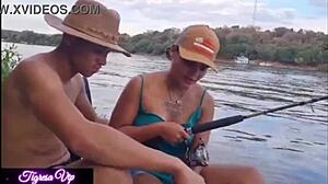 Tigresa VIP takes two huge cocks in her ass with favorite sister-in-law Mia Bucetinha intensely