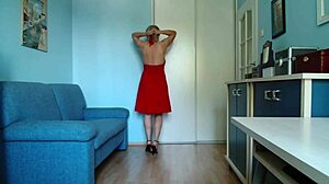 mommy getting crazy when home alone