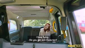 Fake taxi: nervous passenger gets calmed by my big cock in her pussy