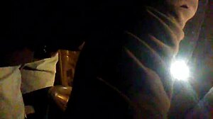 Man jerks off alone in public car