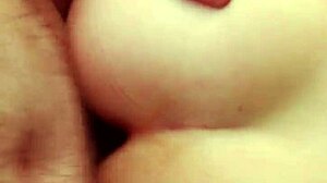 Homemade pov of milf in doggy style position with orgasm