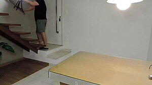 Brazilian producer succumbs to jasminy villar's charm. Filling her with hot passion.