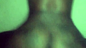 ex girlfriend passionately throws her ass back for monster cock