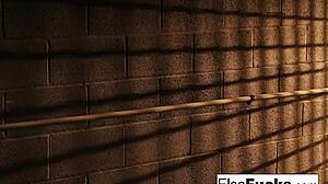 Teen Elsa Jean Feels Intense Pleasure Fucking A Masked Stranger In An Alleyway