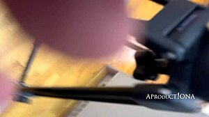 Backstage Muff Diving And Ass Licking With Squirting