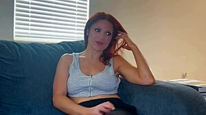 Redhead Turns Sex Therapy Sinful By Swallowing BBC.