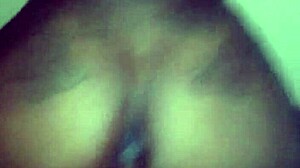 ex girlfriend passionately throws her ass back for monster cock