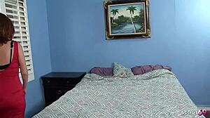 Big Boobs Girl Seduces Redhead Friend To Lesbian Sex!