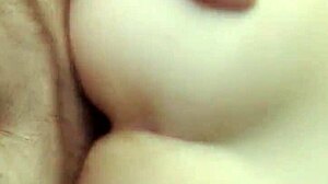 Homemade pov of milf in doggy style position with orgasm