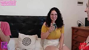 quartet swinger party with two cousins sharing boyfriends, featuring nenamalaatr and others