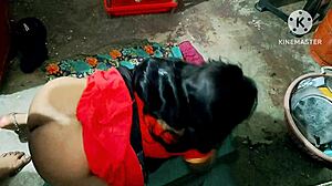 Indian Bhabhi Gets Pussy Fucked Hard in Doggystyle by Neighbor Boys with Dirty Talk