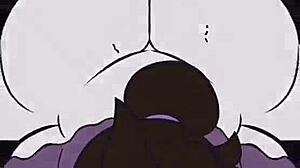 Jaiden is banging hard with big cock and deepthroat